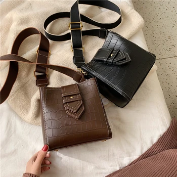 

bags for women 2020 Stone Grain Bucket Solid Concise Style Women Shoulder Bag Large Capacity Joker Texture Vintage Female Bag