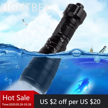 

Brinyte Waterproof LED Diving Flashlight High Power Underwater 150m 1050Lm XM-L2(U4) Handheld Torch Lamp for Camping / Hiking