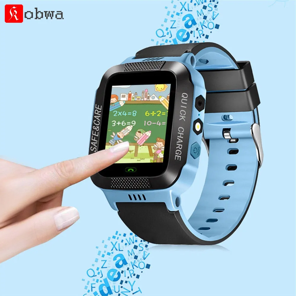 

Child Phone Watch Safety Dual Positioning Kids Digital Smart Watch Camera SOS Call Location Anti-Lost Reminder Waterproof Clock