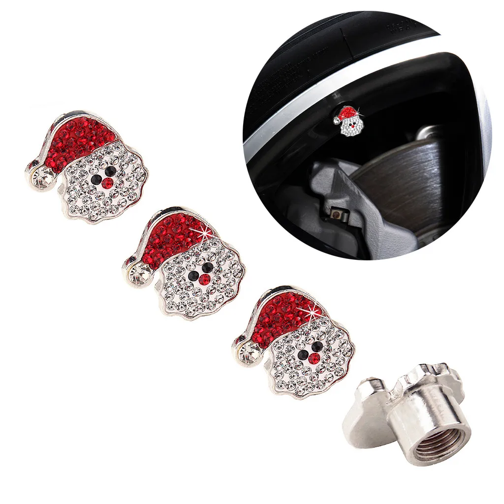 4 шт. колпачки для автомобильных шин с принтом животных|Стержни и клапана| |