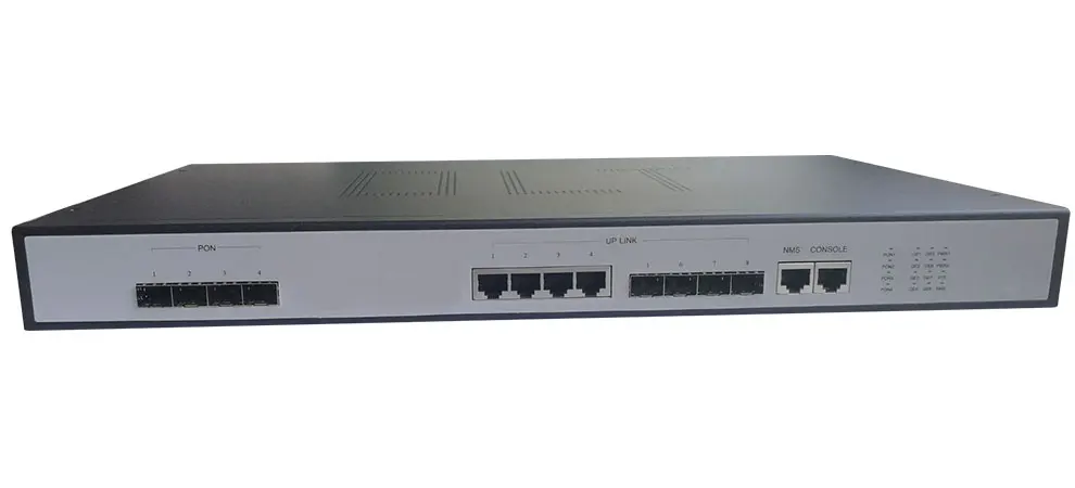 EPON OLT 4PON порты FTTH CATV OLT Перевозчик-класс высокой плотности волоконно-оптический высокое качество 1,25G Профессиональный мини