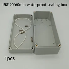 1 шт. 158*90*60 мм водостойкая Изоляция коробка пластиковая проводка Электрические измерительные приборы распределительная коробка IP65