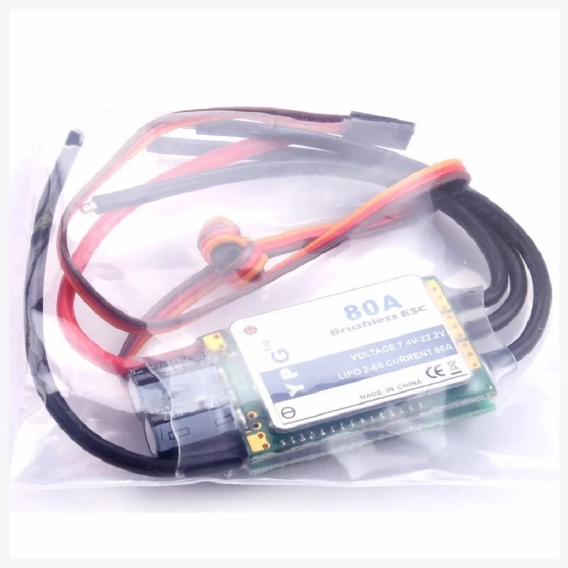 

YPG 80A (2 ~ 6S) SBEC Бесщеточный Регулятор скорости ESC высокое качество