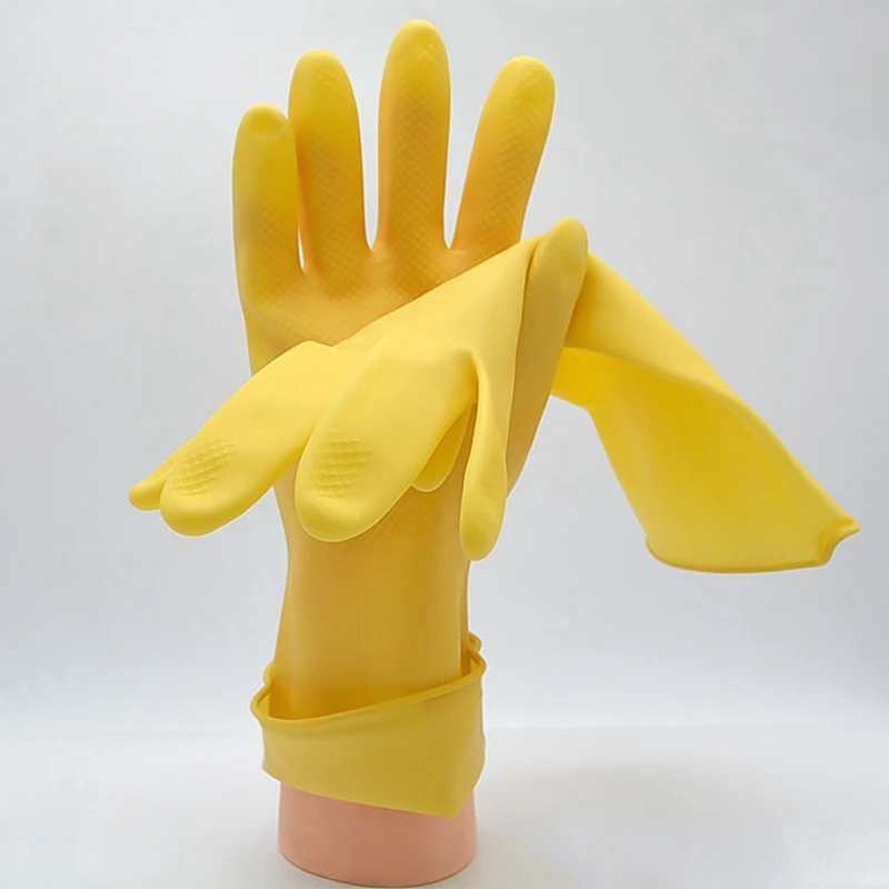 Промышленные Латексные Перчатки кислотные щелочестойкие водонепроницаемые говяжьи сухожилия бытовые страховые материалы Защитная перчатка