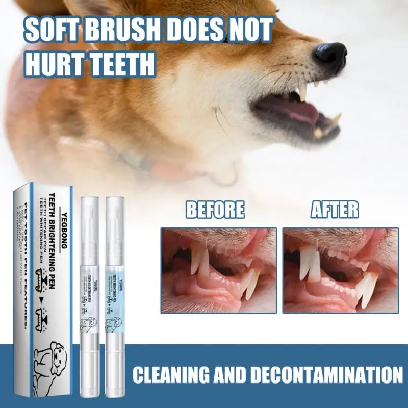 Pets Dog Teeth Cleaning Whitening Pen Teeth Cleaning Pen Dogs Cats