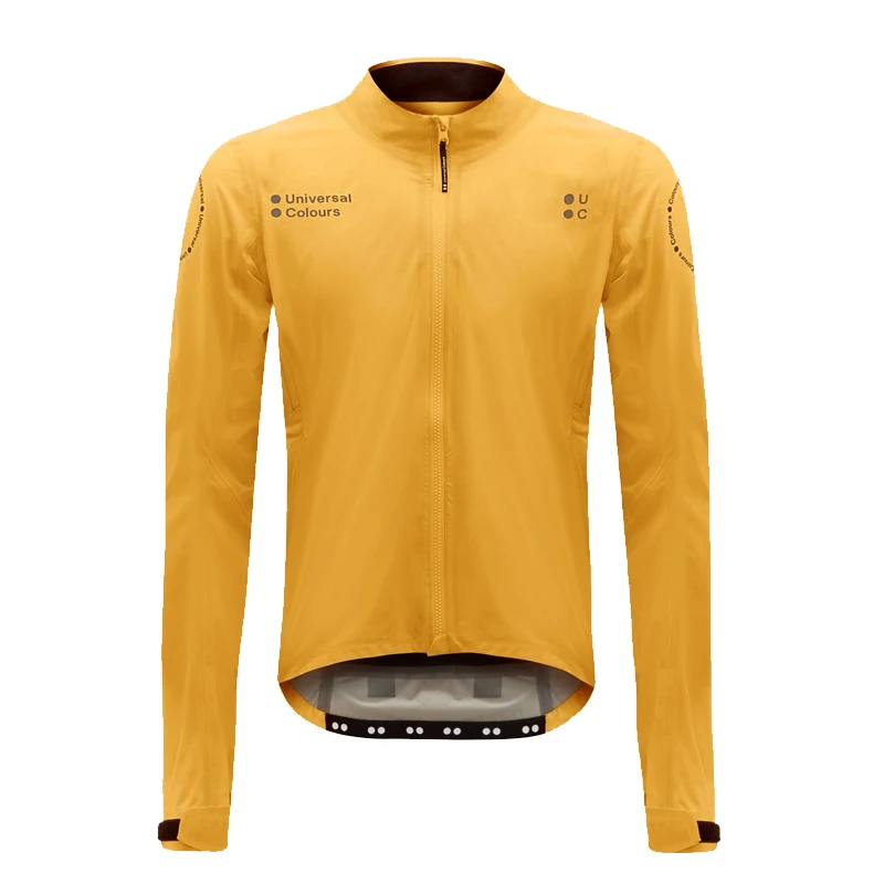 U.COLOUR-Cycling Rain Jacket for Men, Windproof, Waterproof, UV Outwear, Quick Dry, Ultra-Light, MTB Bike, Wind Jacket,