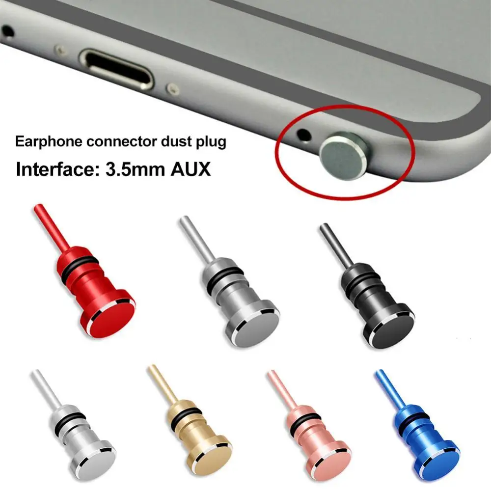 Earphone Dust Plug 3.5mm AUX Jack Interface Anti Mobile Phone Card Retrieve Card Pin for Apple Iphone-5 6 Plus PC Laptop