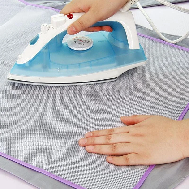 Ironing Mesh Cover High Temperature Resistance Ironing Scorch Heat Insulation Pad Mat Household Protective Mesh Cloth
