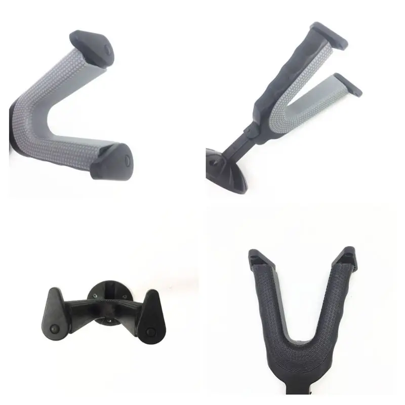 Automatic Lock Guitar Hook Ukulele Violin Bass Universal Gravity Lock Bracket Q6PB
