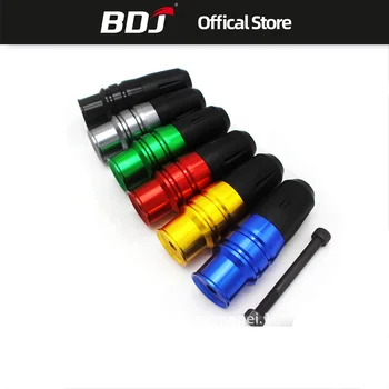 

BDJ For Kawasaki Suzuki Honda Motorcycle Universal CNC Modified Exhaust Pipe Stick Rubber Ball Screw 10mm
