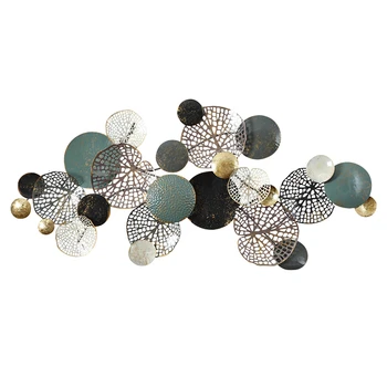 

Northern Europe Style Wall Decoration Ornaments Simplicity Metal Iron Art Wall Decoration Three-dimensional Pendant Originality