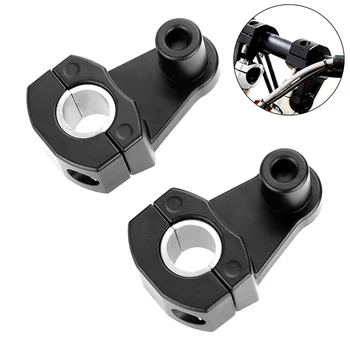 

1 Pair 22mm 28mm Universal Motorcycle Handlebar Riser Clamps Handle Bar Holder Clip Adapter Parts Fit For Suzuki Honda Kawasaki
