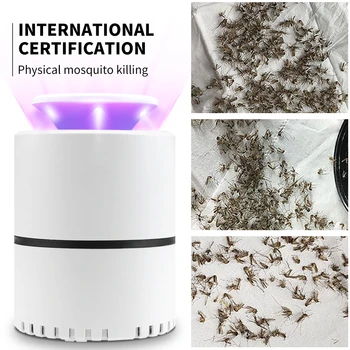 

Electric Mosquito Killer Lamp LED Bug Zapper USB Anti Mosquito Killer Lamp Insect Trap Lamp Fly Killer Home Office Pest Control