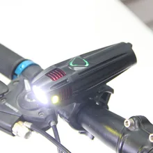 XANES XL41 650LM Передний фонарь для велосипеда 2 режима USB Перезаряжаемый водонепроницаемый ночной предупреждение о поездке фонарь для кемпинга светодиодный фонарь