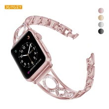 Браслет Joyozy из нержавеющей стали для Apple watch стильный красивый