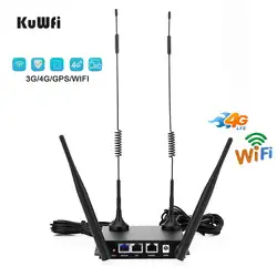 KuWfi модем 4 аппарат не привязан к оператору сотовой связи CPE маршрутизатор 300 Мбит/с Беспроводной маршрутизаторы CPE разблокирована Wi-Fi