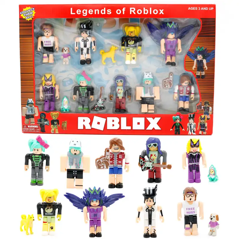 Figuras De Accion De Roblox Con Caja Set De Juguetes De 7cm En Pvc Figuras De Anime Para Decoracion Coleccion De Regalos De Navidad Para Ninos Figuras De Juguete Y Accion Aliexpress - figuras armables de roblox