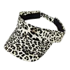 Daily Cap Fashion Summer Visor Hat Leopard Print Women Visor Cap Sun Protection for Ladies 2