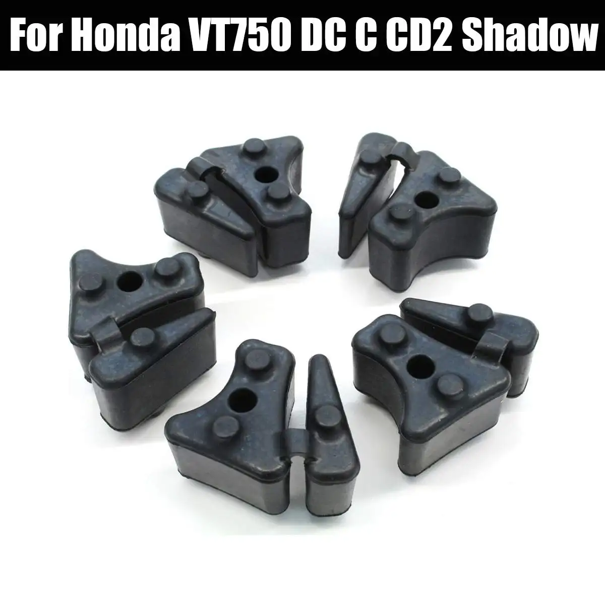 Новые 5 шт/упаковка, шт./компл. Резиновая Защитная подкладка на заднее колесо демпфер комплект для HONDA VT750 DC C CD2 тени каучуков