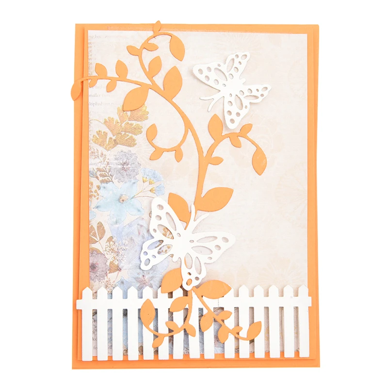

Eastshape Fence Dies House Metal Cutting Dies New 2019 for Card Making Scrapbooking Cuts Decor Stencil Craft Dies
