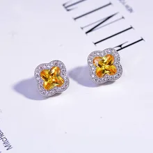 Взрывные высококачественные ювелирные изделия темперамент Циркон вставленные серьги корейские Иглы Серьги