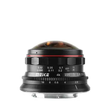 

Meike 3.5mm f2.8 Wide Angle Manul Focus Fisheye Lens for M4/3 MFT mount compatible with Olympus Panasonic Lumix
