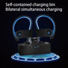 TWS Earphone Wireless Sport Bluetooth 5 0 Headset Earhook Stereo Headphone with Microphone for xiaomi iPhone All Smart Phone