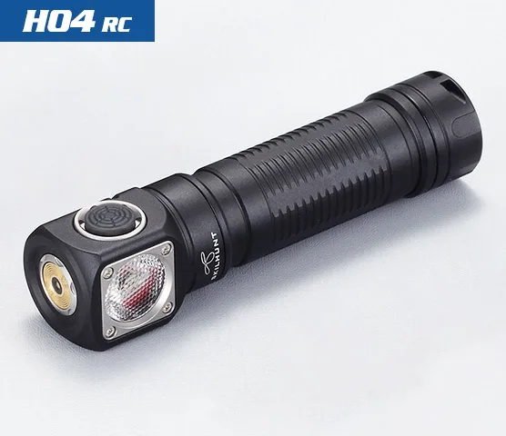 Skilhunt H04 H04R H04F RC 1200 lumen Two Customized UI USB Magnetic Rechargeable LED flashlight Hun