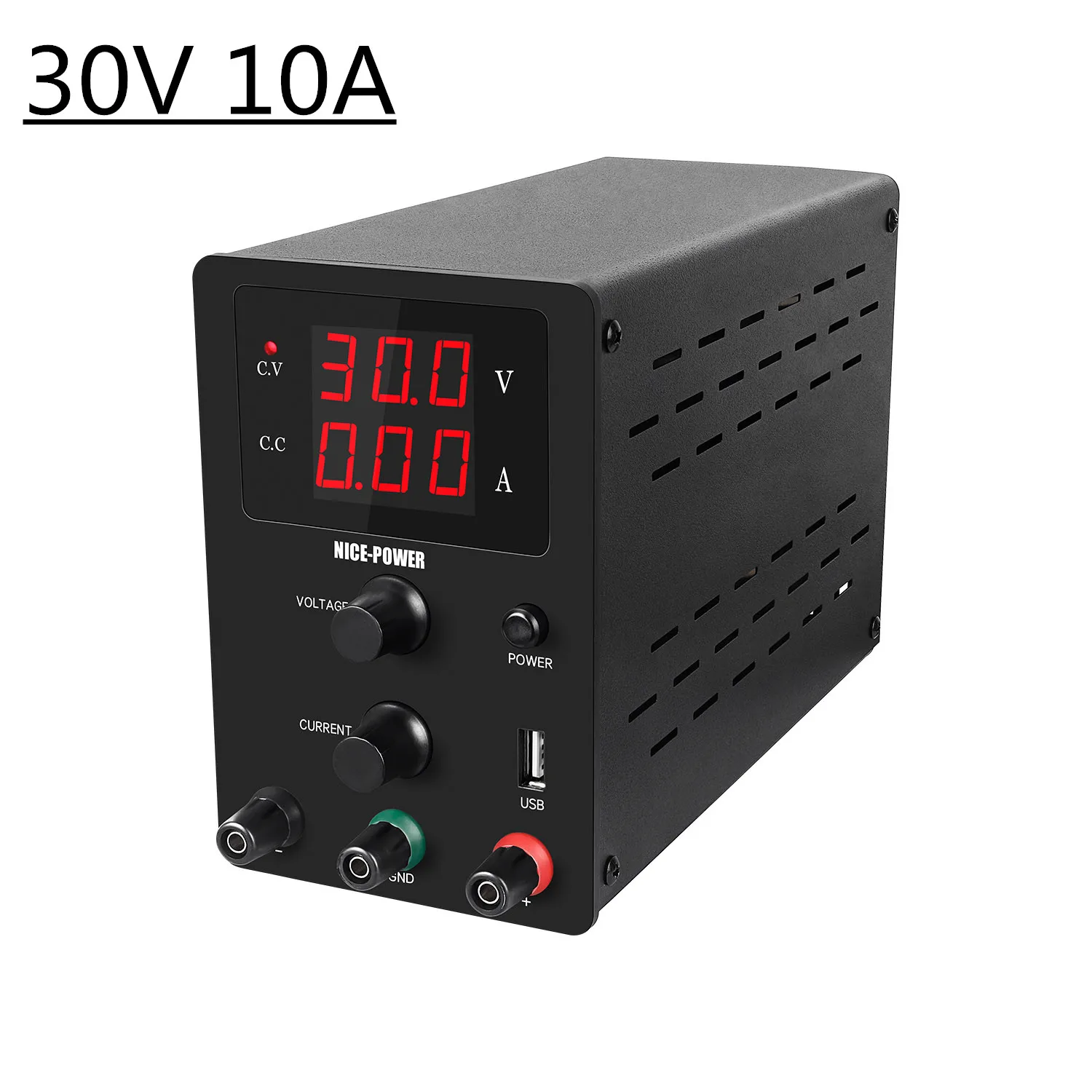 

High-precision Voltage Regulated Lab Power Supply 30V 10A Power Supplies Adjustable Voltage And Current Regulator