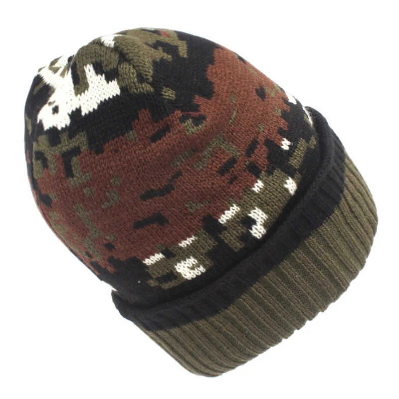 США ветрозащитный унисекс зимняя вязаная шапочка Теплый пыленепроницаемый ветрозащитный мягкий дышащий для катания на лыжах Hat1 - Цвет: Зеленый