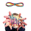 Rainbow Rope Cradle String Finger Game Puzzle Educational Toys Brinquedos Infantil Menina Juguetes Niña 3 4 5 6 7 Años    1