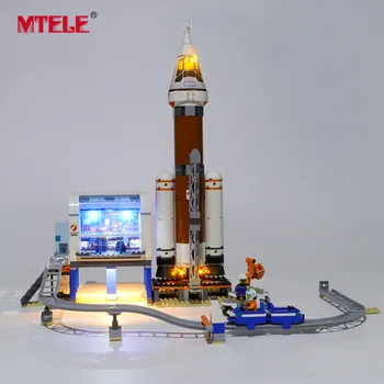 

MTELE Brand LED Light Up Kit For City Series Deep Space Rocket and Launch Control Lighting Set Compatile With 60228