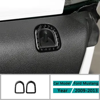 

Carbon Fiber Car Accessories Interior Car Door Lock Pin Button Knob Modification Trim Stickers For Ford Mustang 2009-2013