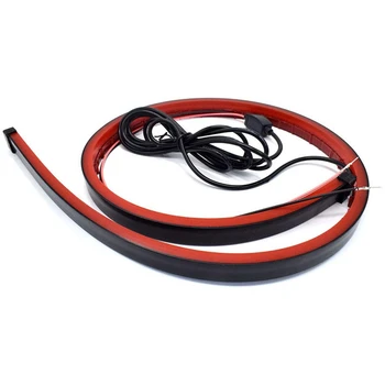

Led Third Brake Light Bar Strip Flexible High Mount Stop Brake Light Strip Waterproof 144Pcs Led Rear Tail Warning Light