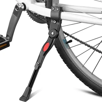 Stojak na rower stojak na rower MTB stojak na rower górski podpórka na rower podpórka boczna z podparciem regulowane części rowerowe tanie i dobre opinie CN (pochodzenie) Bicycle Foot Support