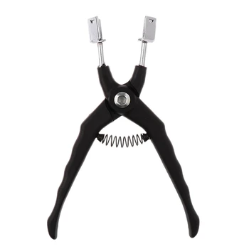 

Heavy Duty Automotive Relay Fuse Installation Remover Pliers Car Puller Straight Jaws Black Color-Spring Loaded