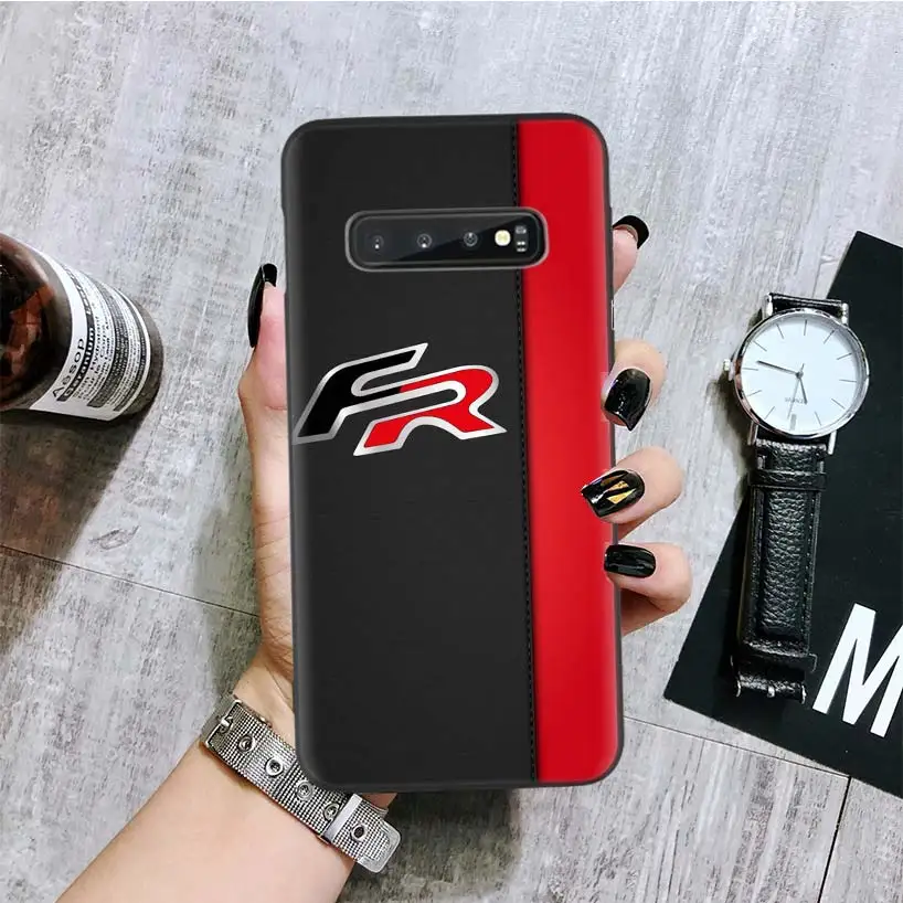 Черный чехол для samsung Galaxy S10+ Plus Lite Note 10, 9, 8, S9, S8, J4, J6+ Plus, S7, S6 Edge, чехол для телефона - Цвет: BA348-8