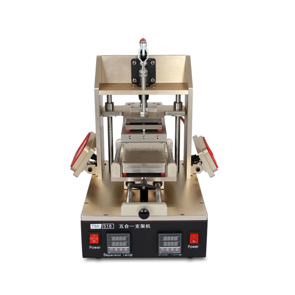

Upgrade TBK-518 Screen Removing And Pressing Machine Glue Remover Bracket Machine Mobile Phone Screen Separator 5in1 LCD