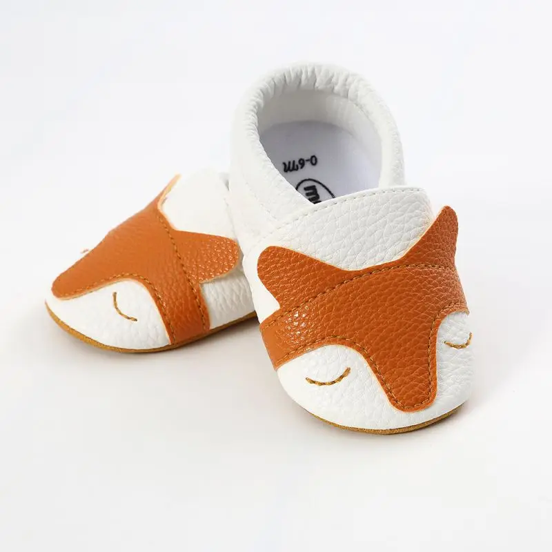 

New Baby Infant Fox Rabbit Cartoon Shoes Soft 0-18M Boys Girls Casual Shoes Fashion Shoes Spring Autumn Baby First Walker./