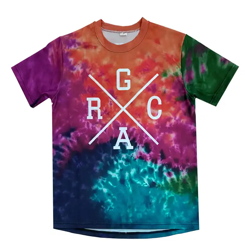 tie dye mountain bike jersey