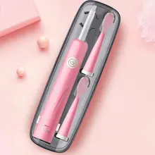 USB перезаряжаемая Полная водонепроницаемость 5 режимов высокочастотная вибрация с 4 головками Путешествия Портативный Q0KD