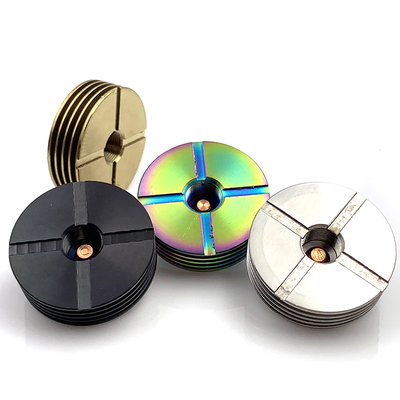 AtomizerBase 22mm 24mm 25mm DIY Connector Heat Dissipation Heat Sink Deck for 510 Tread Adapter RDA Mod