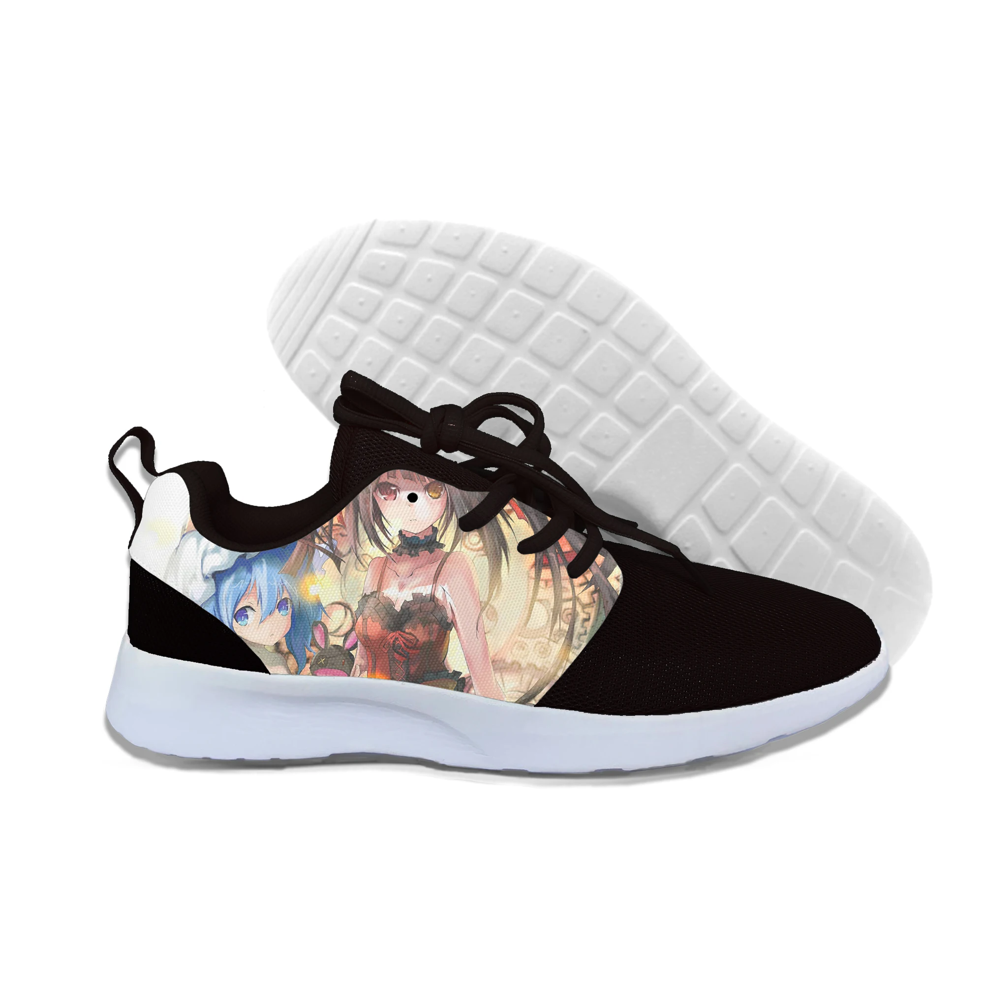 

2019 hot fashion Date A Live 3D casual shoes for men/women high quality Harajuku 3D printing Date A Live Sneakers
