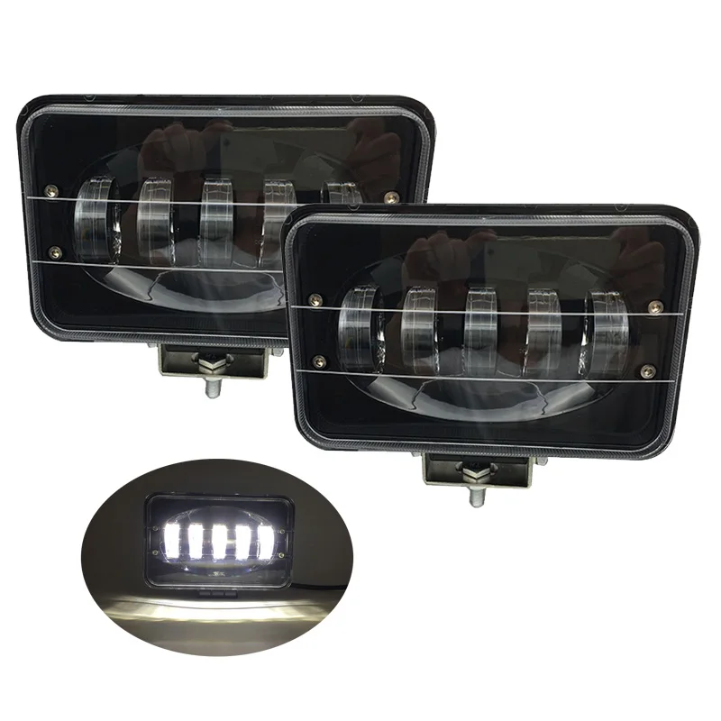 

2PCS 50w Led Work Light Bar Offroad LED Driving Light Motorcycle LED Headlight For Jeep 4WD Truck Tractor Boat Trailer 4x4 SUV