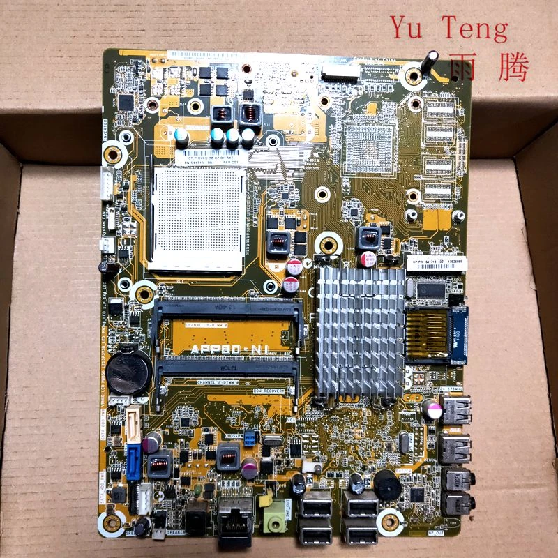 best gaming motherboard for pc 618068-001 634279-001 APP80-NI REV 1.03 MotherBoard for HP AIO Omni 100 100% Test Shipping best chipset for gaming pc