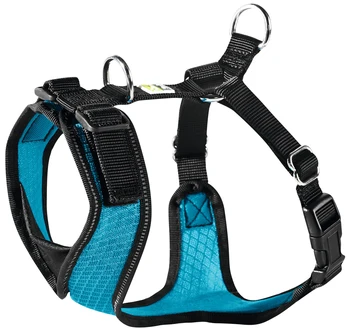 

HUNTER harness for dogs Hunter Manoa M nylon mesh textile blue 44 - 55 cm