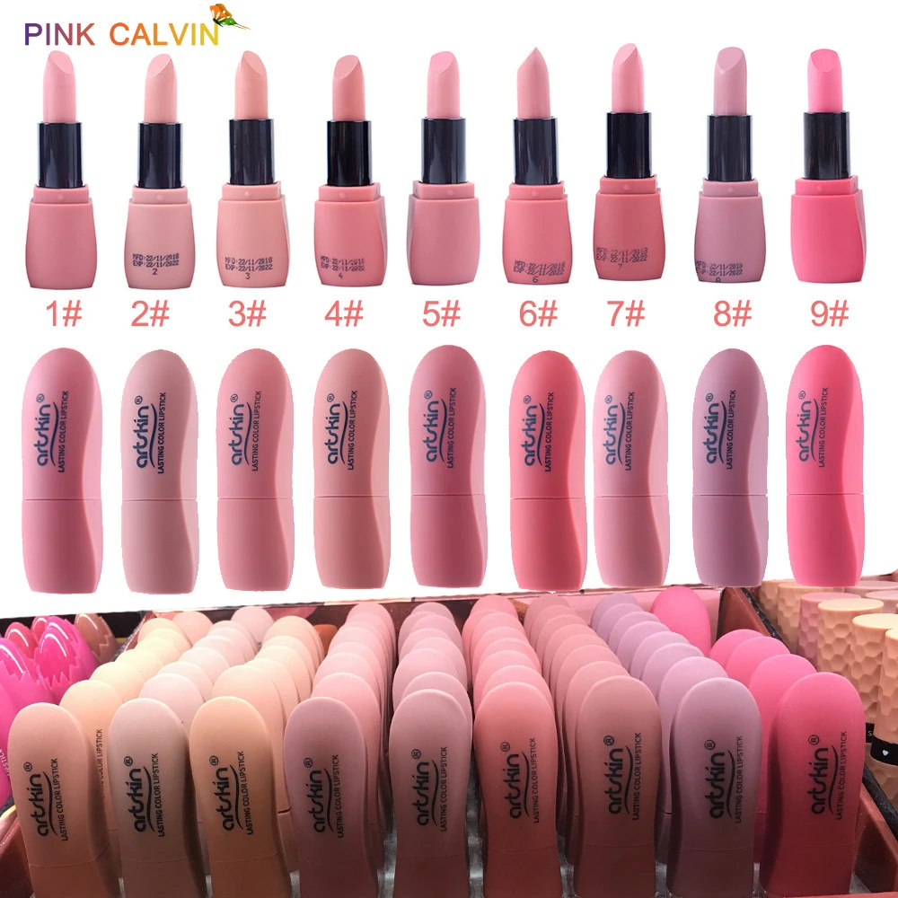 

9 Colors Makeup lipstick Matte Long Lasting Sexy Red Brown Make up Matte lipsticks matte Lip Kit for Labiales Cosmetics