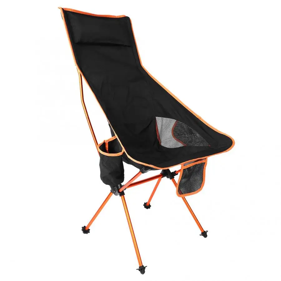 

Foldable Fishing Chair Portable Aluminum Alloy Deck Chair with Carrying Bag Fishing Camping Beach Chair Outdoor Fishing Tools