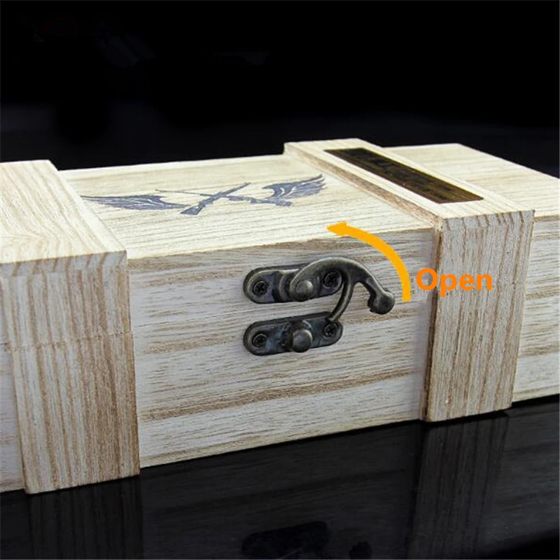 Game PLAYERUNKNOWNS BATTLEGROUNDS Periphery PUBG Chicken Storage Box Wooden Box Weapon Model Collec