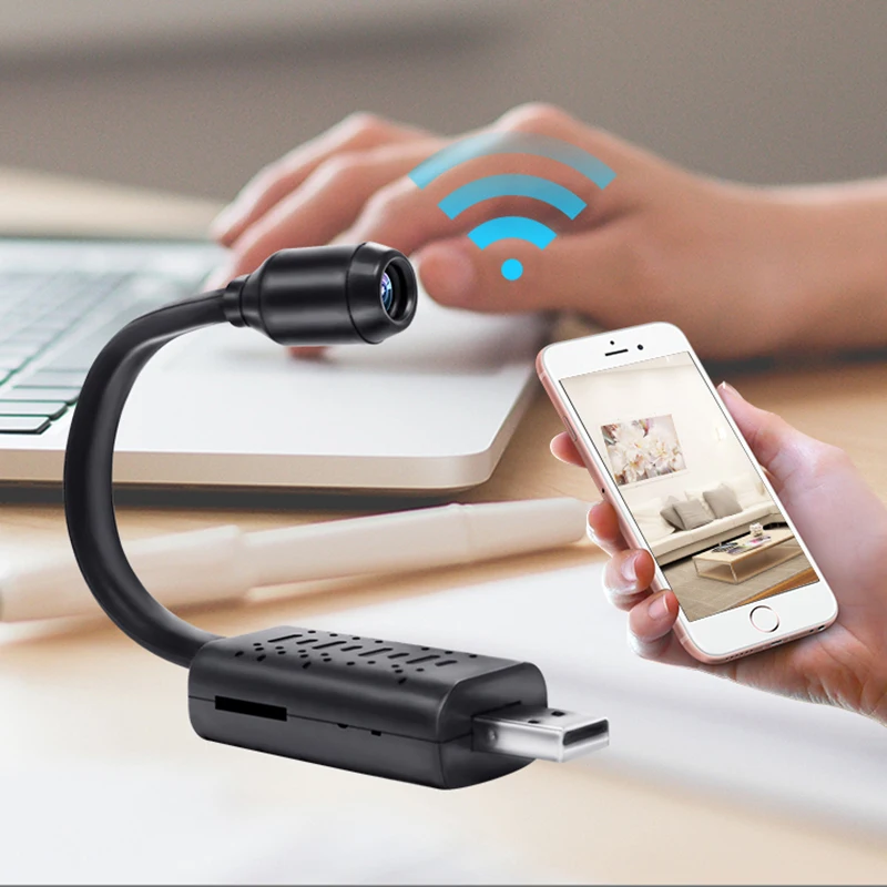 Камера видеонаблюдения V380 мини-камера с Wi-Fi USB Full HD 1080P P2P SD-карта умный ии датчик